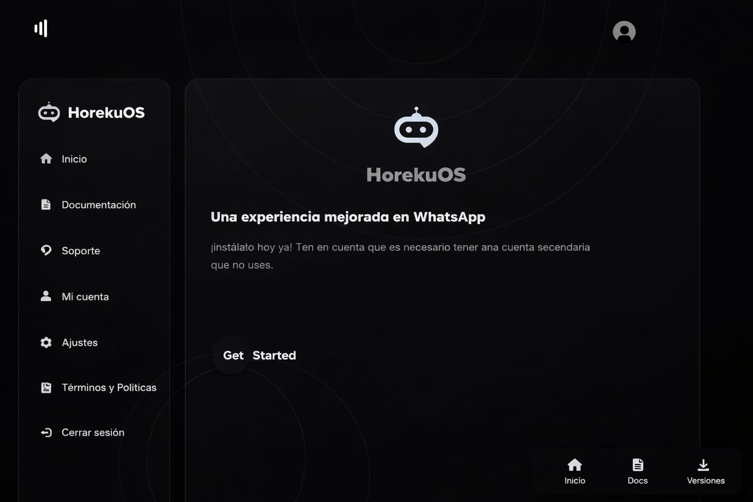 Horekuos Web (prototipo)